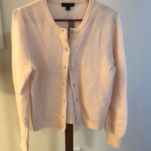 Light pink soft jcrew cardigan